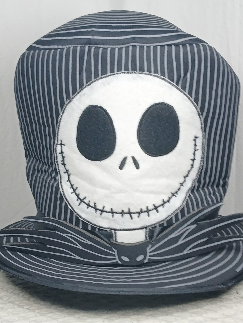 Plush Jack Skellington Top Hat The Nightmare Before Christmas Unisex Accessory